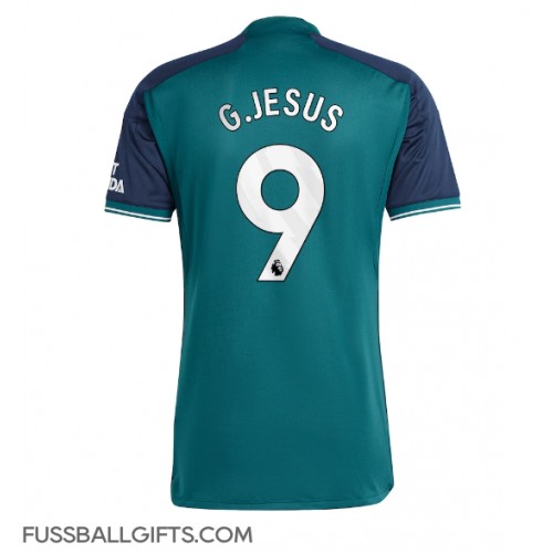 Arsenal Gabriel Jesus #9 Fußballbekleidung 3rd trikot 2023-24 Kurzarm